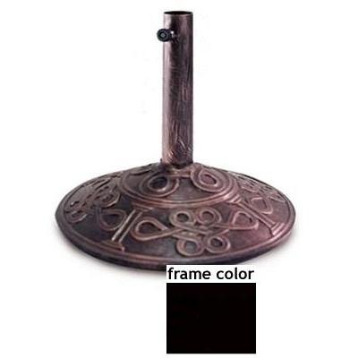 Meadow Decor Paragon Umbrella Stand Black Finish (60 Lb)