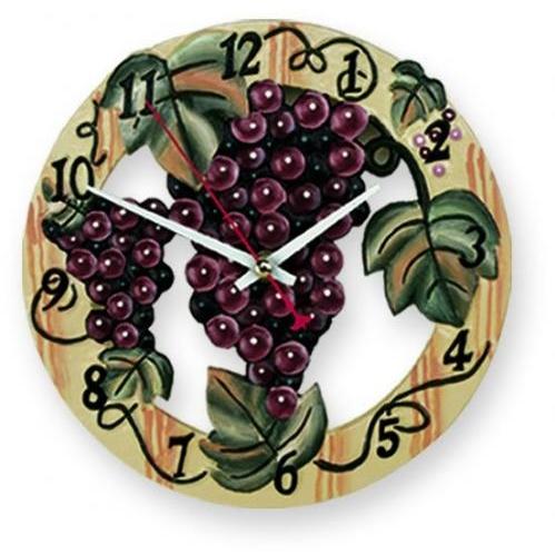 Old Dutch Grapevine Clock With Quartz Movement