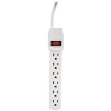 6-OUTLET POWER STRIP (9-FT CORD)