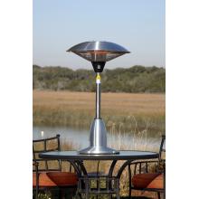 Fire Sense 700/800/1500 Watt Stainless Steel Round Table Top Electric Halogen Patio Heater