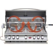 Cal Flame Gas Grills 40 Inch 5 Burner Convection Propane Gas Grill Built In