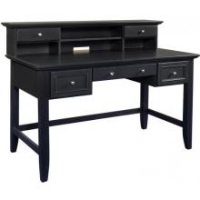 Home Styles Bedford Executive Desk With Hutch Combo - Ebony