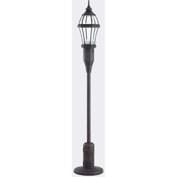 Outdoor GreatRoom Company Portable French Colonial Natural Gas Lantern With Electronic Ignition
