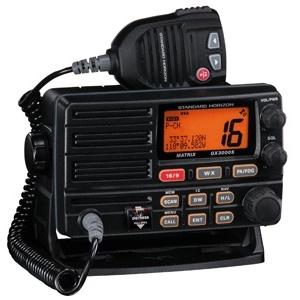 Standard Matrix Black VHF Radio