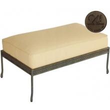 Windham Castings Provence Double Ottoman Frame Only, Mocha