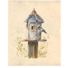 Sylvan Lake Collections - Birdhouse Collection IV Size 10x8 Poster Print
