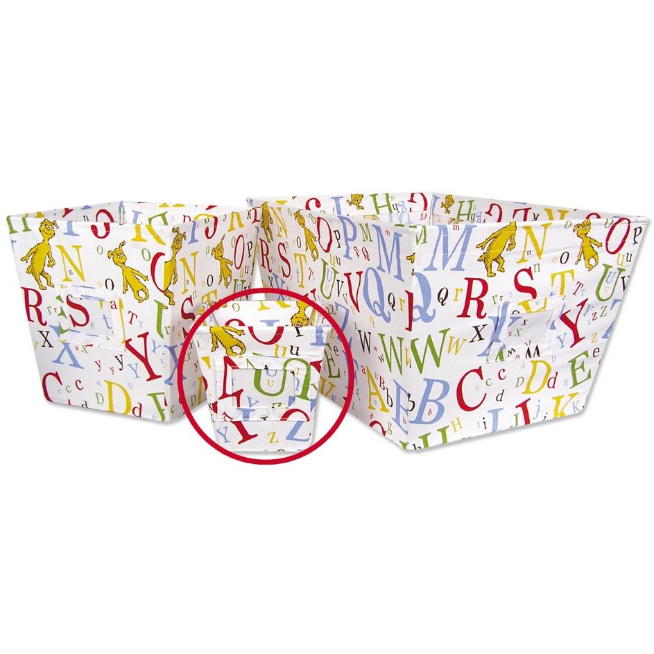 Dr Seuss ABC Small Fabric Bin