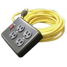PPP 10025 Heavy-Duty Extension Cord With Circuit Breaker