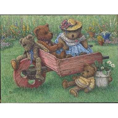 Amy S Bears Poster Print