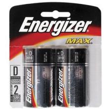 ENERGIZER 95BP-2 LONG-LIFE ALKALINE BATTERIES (D 2 PK)