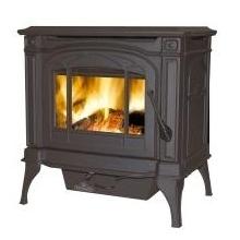Napoleon 1100CP EPA Cast Iron Wood Burning Stove - Black