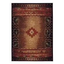 Capel Rugs Rectangle Fresh Air Outdoor Rug, Brown - 2 Feet 7 Inches X 4 Feet 2 Inches