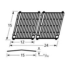 Porcelain Coated Cast Iron Rectangle Cooking Grid 61702