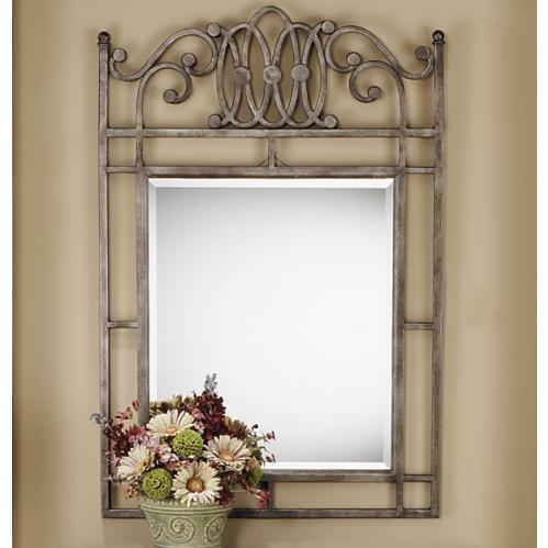 Hillsdale Montello Console Mirror- Old Steel - 41549