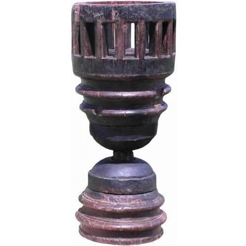 Short Beer Garden Axle Planter / Stand