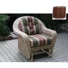 North Cape Cambridge Resin Wicker Single Glider - Antique Wash