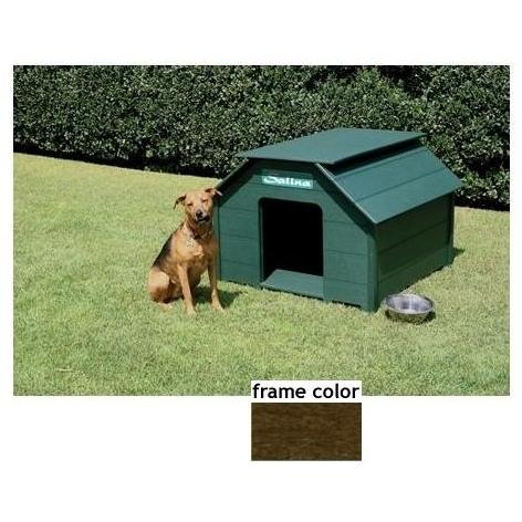 Eagle One Recycled Plastic Luxury Large Dog House - Brown