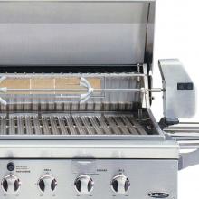 Heavy Duty Rotisserie Motor with Stainless Steel Rod and Forks