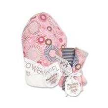 Spirograph Hooded Towel And Wash Cloth Set