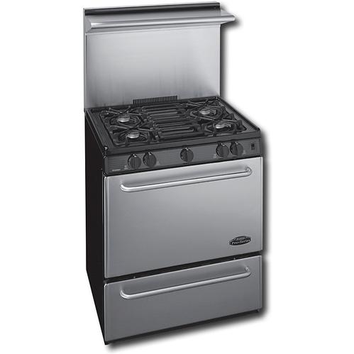 Premier Pro Series P30S330BP 30 Inch Gas Range With Electronic Ignition