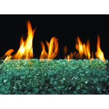 Peterson Outdoor Campfyre Fire Pit Glass For Fire Pits And 54 Inch Fire Pit Tables - Emerald Green