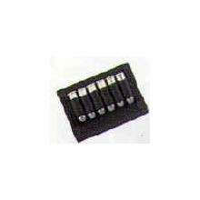 Uncle Mikes Cordura Cartridge Carrier, Black, Handgun Cartridge Slide