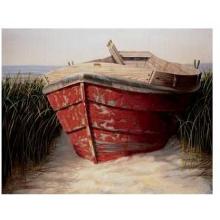 Red Boat Poster Print