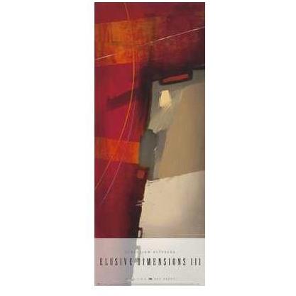 Sebastian Alterera - Elusive Dimensions III Size 34.25x13.25 Poster Print