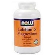 Now Foods Calcium/Magnesium Vitamin D 120 Softgels