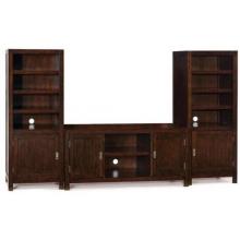 Home Styles City Chic 3 Piece Entertainment Unit - Espresso