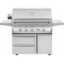 Twin Eagles Gas Grills Pinnacle 42 Inch Natural Gas Grill With Infrared Rotisserie And Sear Zone On Base