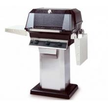 MHP Gas Grills WRG4DD Infrared Natural Gas Grill W/ SearMagic Grids On Stainless Patio Base