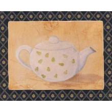Capital Decor - Provincial Teapots II Size 11.81x9.45 Poster Print