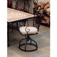Alfresco Home Swirl Wrought Iron Dining Chair