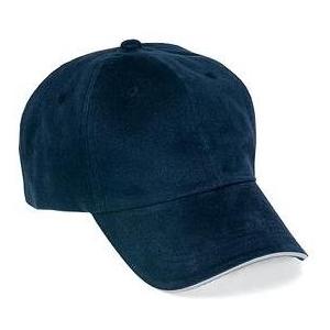 Port Authority Signature Reflective Sandwich Bill Cap - Navy/ Reflective