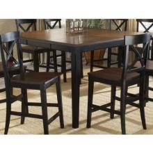 Hillsdale Englewood Rectangle Table With 18 Inch Leaf - Brown Cherry/rubbed Black