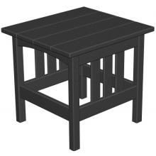Poly-Wood Recycled Plastic Wood Mission End Table