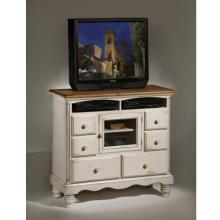 Hillsdale Wilshire Tv Chest - Antique White
