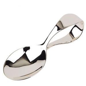 Elegant Baby Sterling Silver Curved Handle Keepsake Spoon
