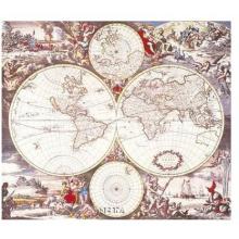 Map Of The World Poster Print