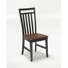 Home Styles Dining Chair - Set Of 2 - Medium Cherry/Black