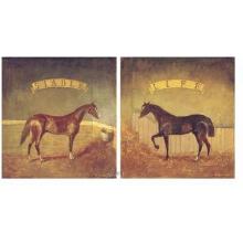 Stable Life (Set Of Two) Poster Print