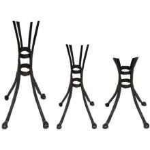 Alfresco Home Round Plant Stand Base-S/3