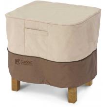 Classic Accessories Veranda Square Ottoman/Side Table Cover - Large