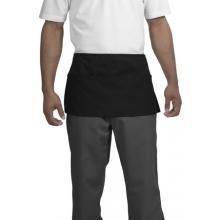 CornerStone - Waist Apron With 3 Pockets One Size Fits All - Black