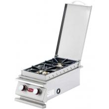 Cal Flame Deluxe Double Built-in Propane Gas Side Burner