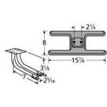 Cast Iron H Twin, Centered, 2.25 Inch Offset Burner 20902-71502