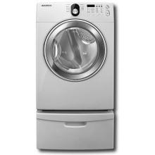 Samsung Electric 7.3 Cu Ft. Neat White Front Load Super Cap Dryer With 7 Presets