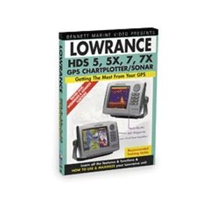 Bennett DVD Lowrance HDS 5, 5X, 7, 7X Chartplotter Fishfinder by Bennett Marine Video