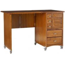 Home Styles Solid Wood Sewing And Craft Table - Cottage Oak